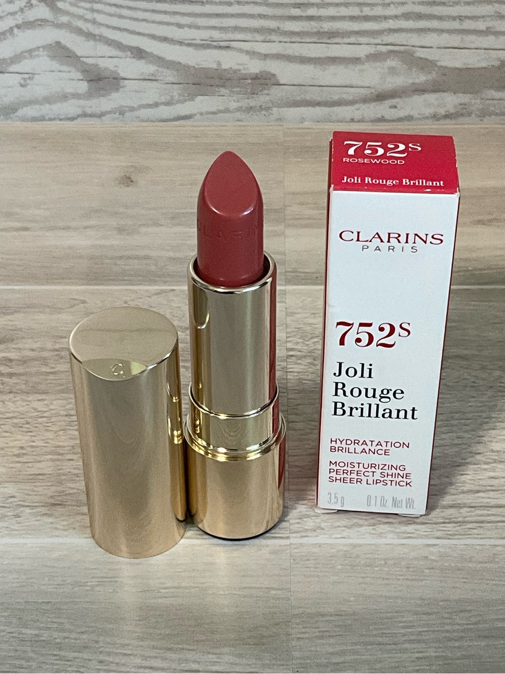 Clarins Joli Rouge Brillant Moisturizing Lipstick - 752S new